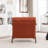 Bula Solid Wood Upholstered Armchair-1990212461
