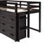 Lit mezzanine avec armoire et tablette-1091717324