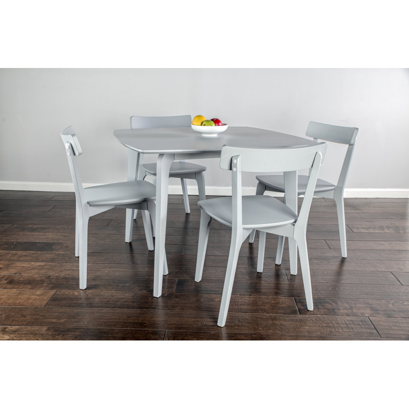 Ensemble repas pour 4 personnes Arliss, Gris