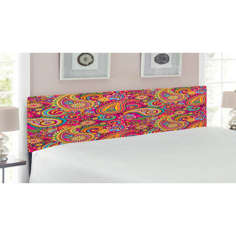 Upholstered Headboard, Blue