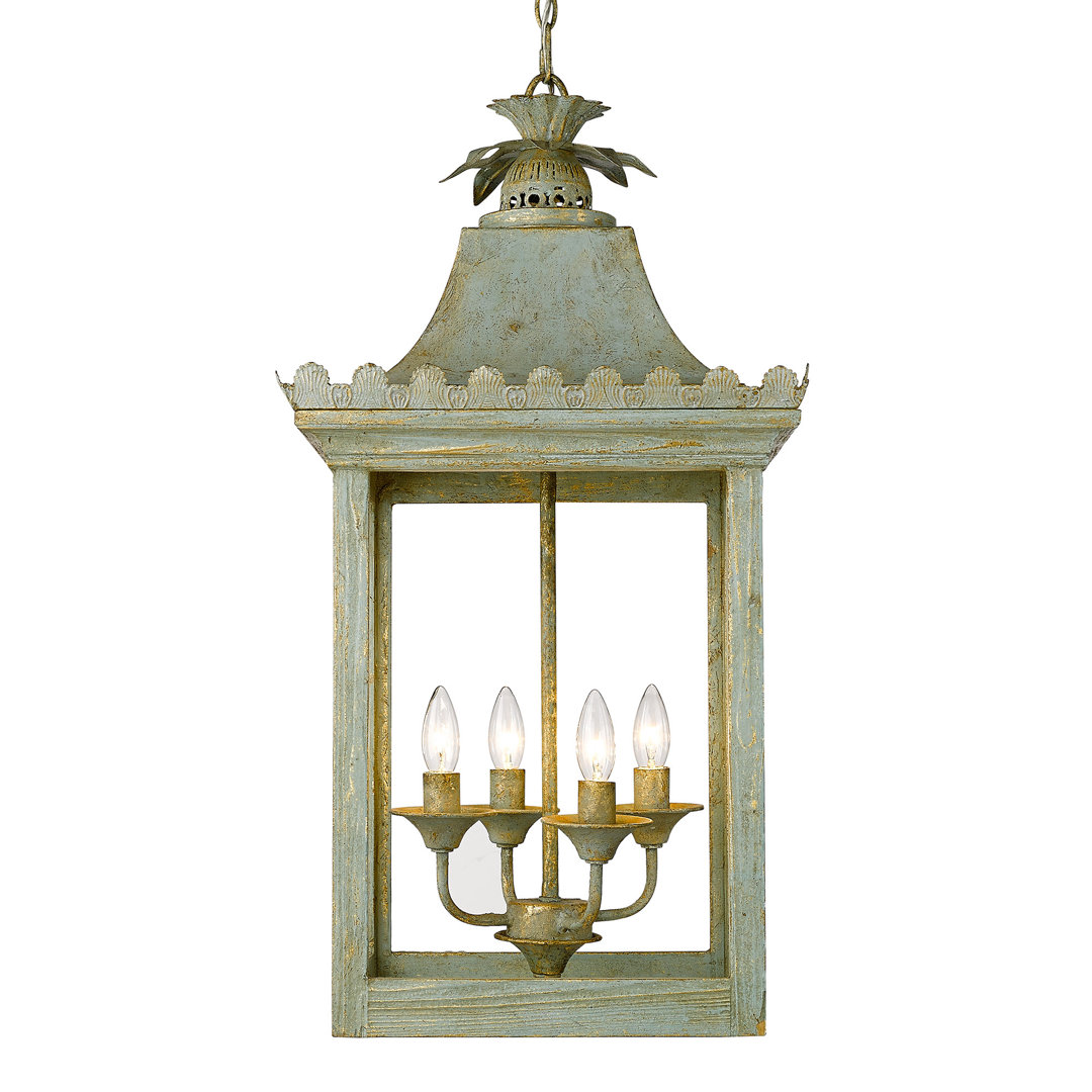 Laverton 4 - Light Lantern Square Chandelier Langley Street®