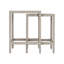 Albion Solid Wood Nesting End Table