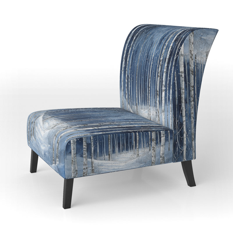 Fauteuil de chambre Forest Winter, Slipper Armless