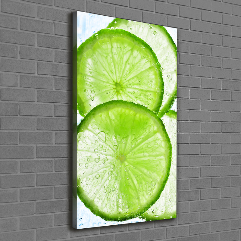 Limonka Under Water - Wrapped Canvas Print