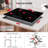 36 in. 5 Elements Electric Cooktop, Built-in Ceramic Glass Stove Top, Knob Control