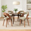 Chaises d'appoint rembourrées avec dossier rembourré-126239171