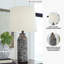 Ensemble de lampe de table 25,5 "Evalyn