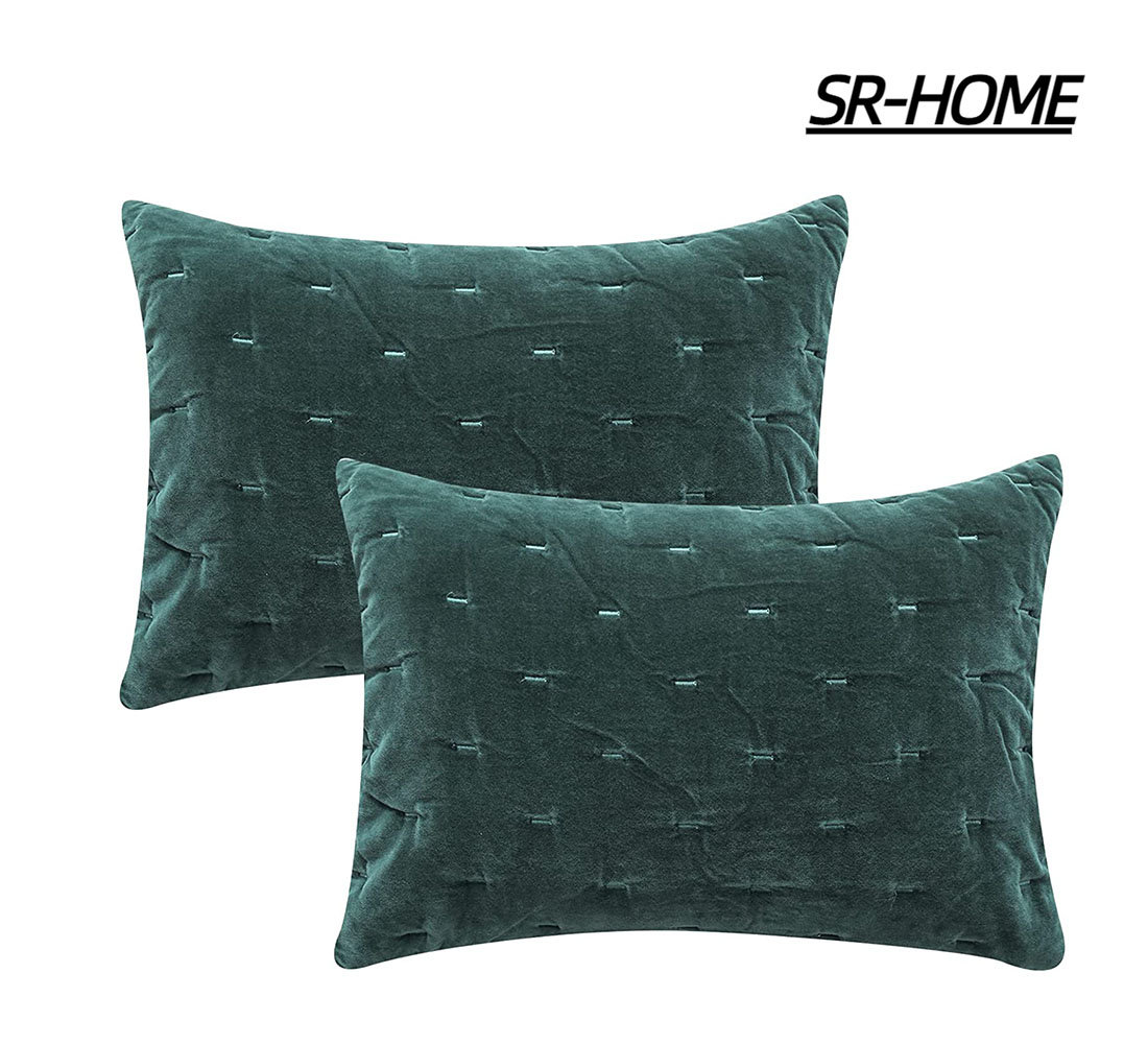 SR-HOME Decorative Lumbar Throw Pillow Covers, Sofa Thick Cushion