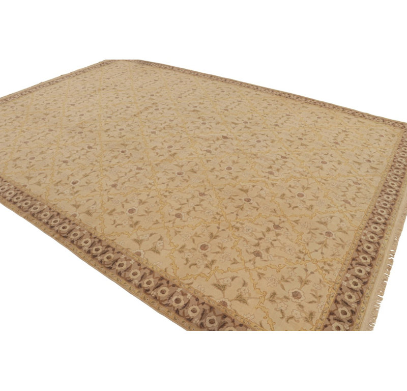 One-of-a-Kind 9'10" X 13'8" Hand Knotted Area Rug