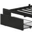 96cm Height Bed Frame with LED Headboard No Box Spring Needed-1867916873-1867916879