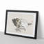 Starfish and Seashells by Kono Bairei - Framed Print-55729905-55729907