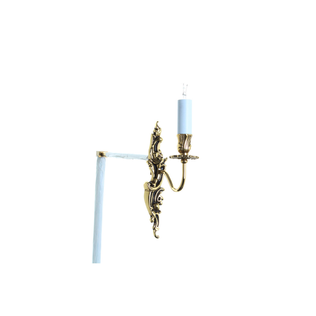 Mayflower 1-Light Candle Wall Light