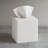 One Size Bath Accessories Set, White