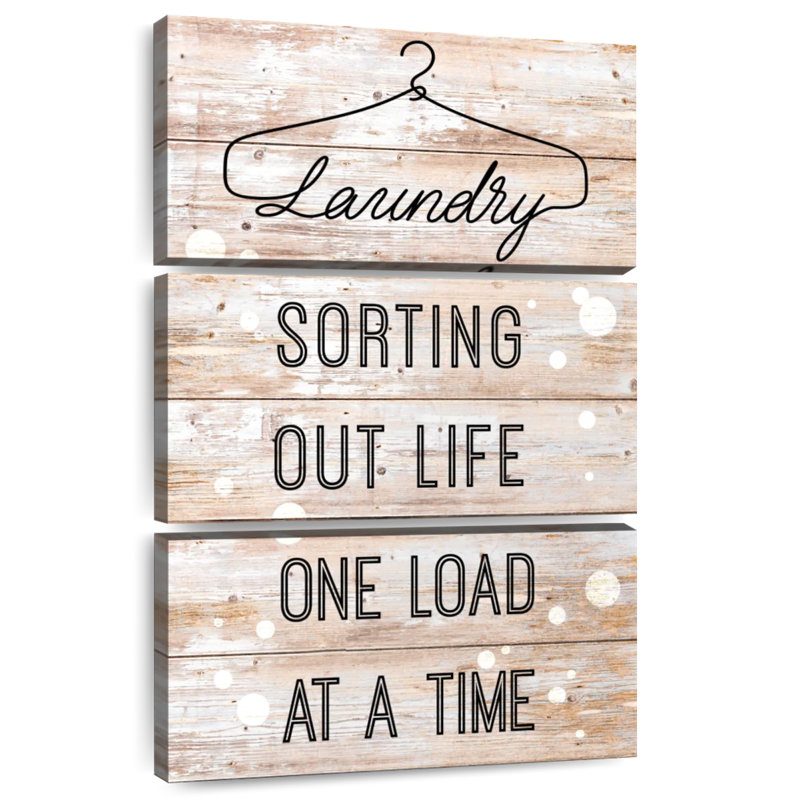 Kema Laundry Quote, 23" H x 14" W