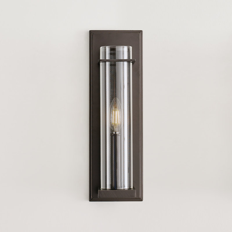 Silo 1 - Light Candle Wall Light, Antique Bronze