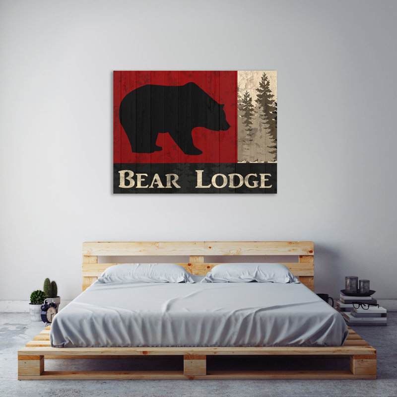 " Bear Lodge " by Kimberly Allen, 24" H x 32" W x 1.5" D