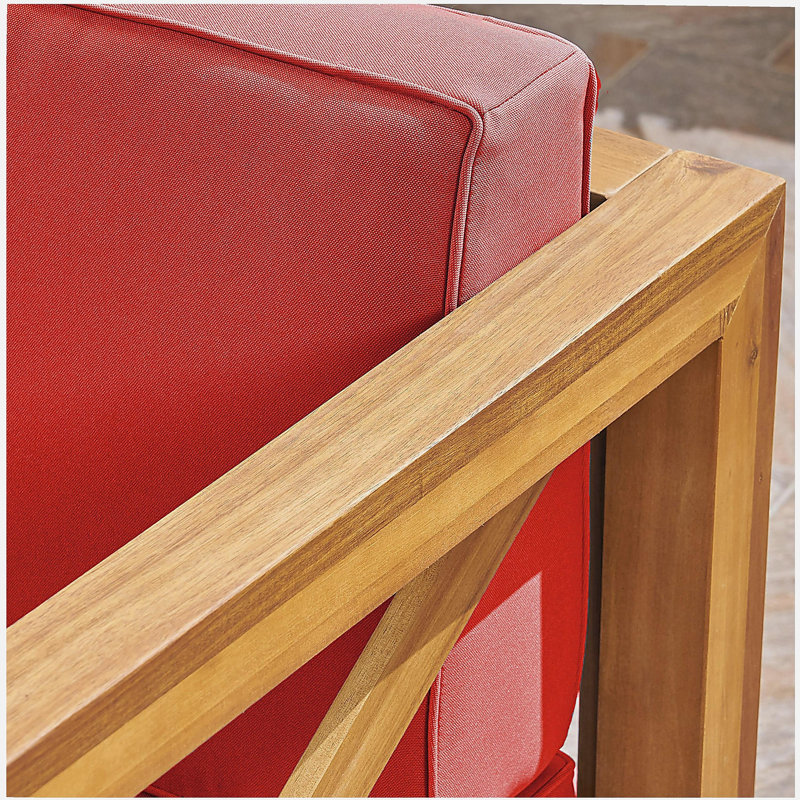 CHAISE CLUB BRAVA, Rouge