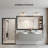 Lunara Belveled Edged Accent Rectangular Bathroom Wall Mirror with Tempered Glass & Rust-proof Aluminimn Framed-238665451-239064158