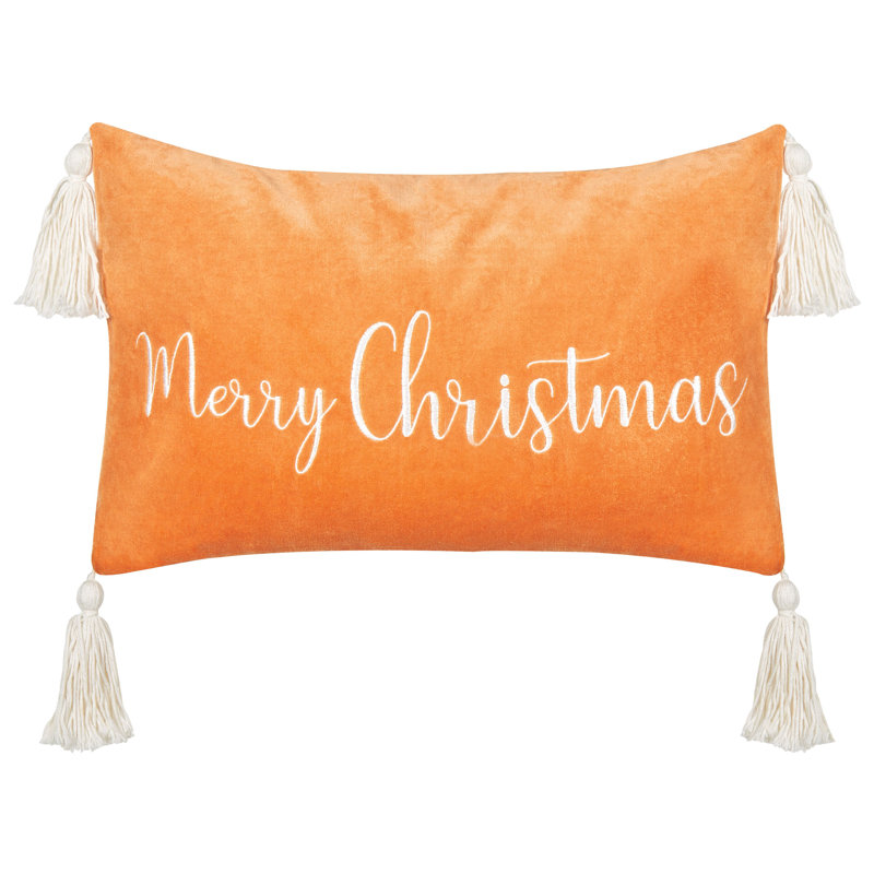 LITHOPS Rectangular Lumbar Cushion, Orange