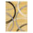 Andreina Abstract Yellow/Black/Gray Area Rug-437069821