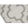 Tapis à motif géométrique blanc cassé / gris Alkire