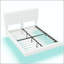 Lit flottant avec lumière White Boucle-128515208