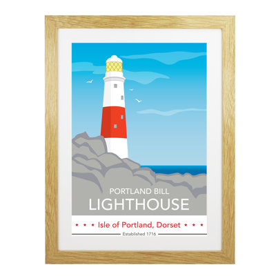 Portland Bill Day Ribba - Print
