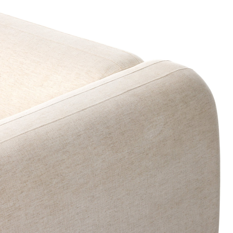 Nara 2PC Media Lounger-Crypton Nomad Snow