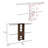 Closet System, Bedroom, Dark Walnut