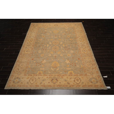 One-of-a-Kind Rectangle:9'4''x12'1'' Wool Area Rug in