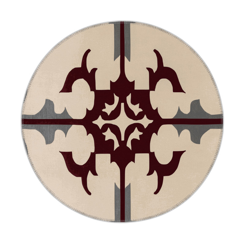 Kinetic Unity Indoor And Outdoor Area Rug, Round 5'