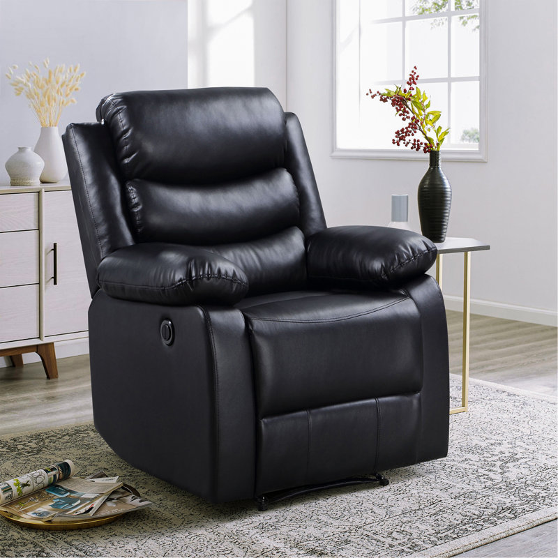 Fauteuil inclinable électrique avec accoudoirs coussinés