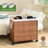 Wicker Laundry Hamper with Handles-99366368