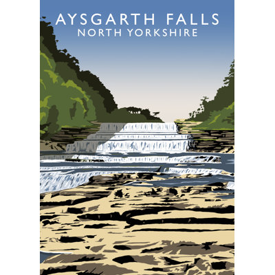 Aysgarth Falls 2 by Richard O'Neil - Print