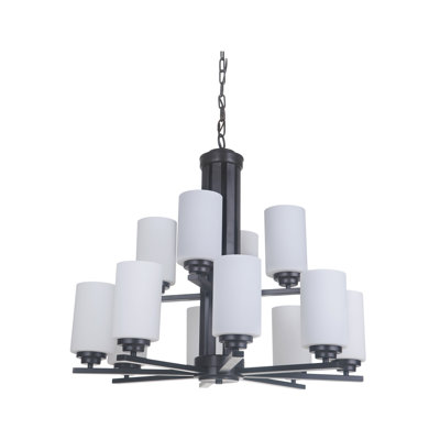 Keisuke 12 - Light Tiered Chandelier