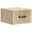 34.5cm W Manufactured Wood Bedside Table-1809141110