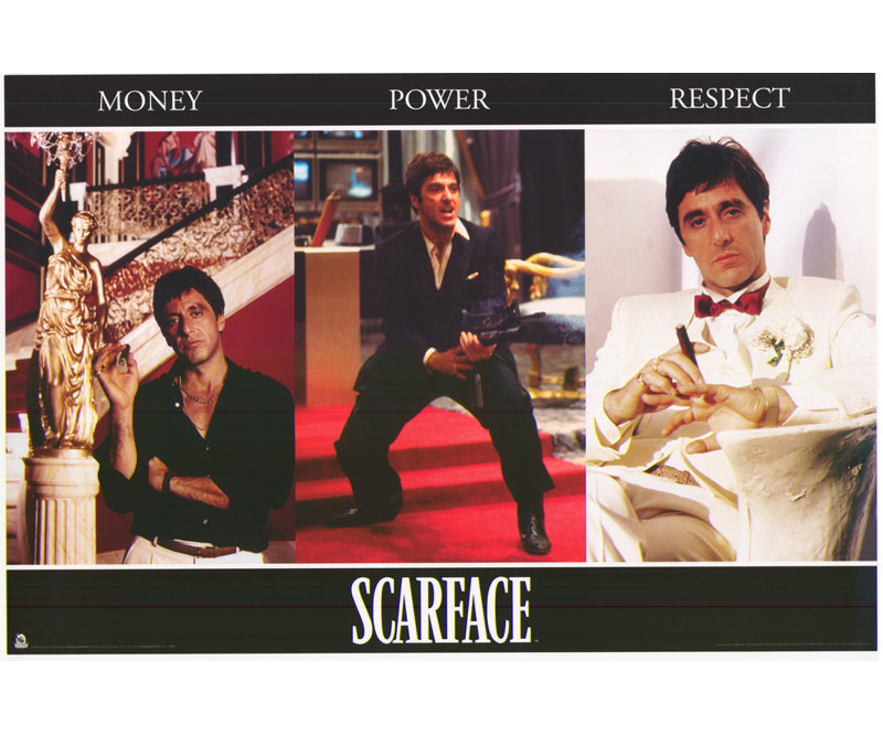 Scarface IMP-ST4289R, H 12 po x l 18 po