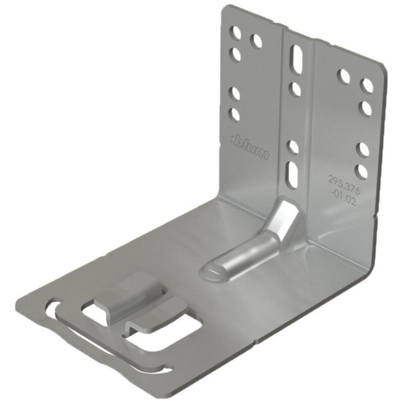 Support de fixation arrière tandem Blum 295.3750,03 pour glissière modèle 563