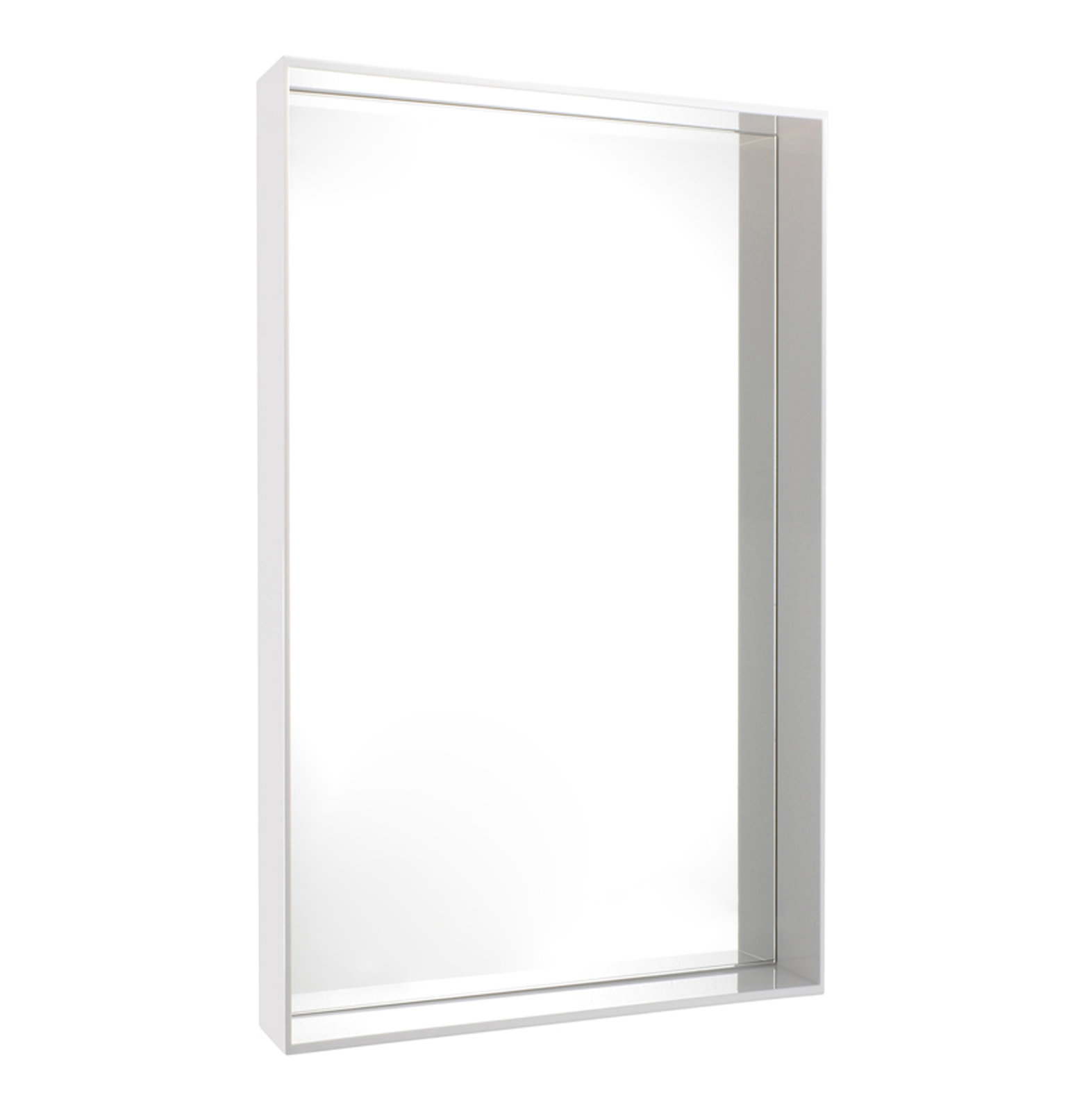 Only Me Accent Mirror, Glossy White, 70.87" x 31.5"