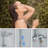 Outdoor Shower System Exposed Shower Fixtures kit with Rain Adjustable Shower Head -97900911