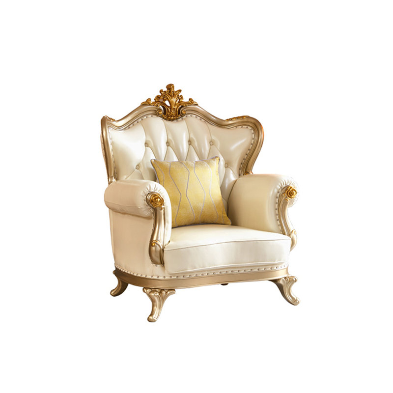 Fauteuil en cuir de vache 42,91 po