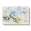 Blue Bird & Cherry Blossom Tree - Wrapped Canvas-56648265-89188278