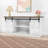 Hartin 58''W TV Stand with Sliding Barn Doors for TVs up to 65"-1842863787