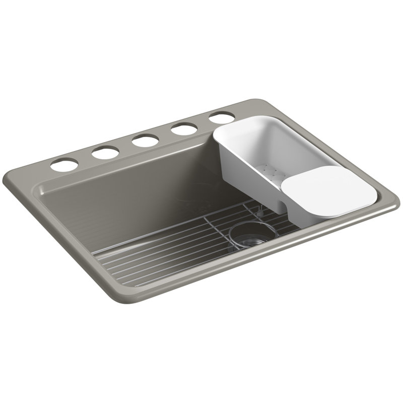 Riverby® 27"L x 22"W Kitchen Sink, Cashmere