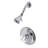 Kingston Brass Restoration Single-Handle Pressure Balanced Shower Faucet-41193342