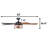 Carnegie 52" Ceiling Fan with LED Lights and Remote Included-1284214531