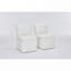 Chaise rembourrée en lin sans accoudoirs-920662614