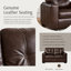 Causeuse en cuir Roundhill Furniture Holmes-123465478