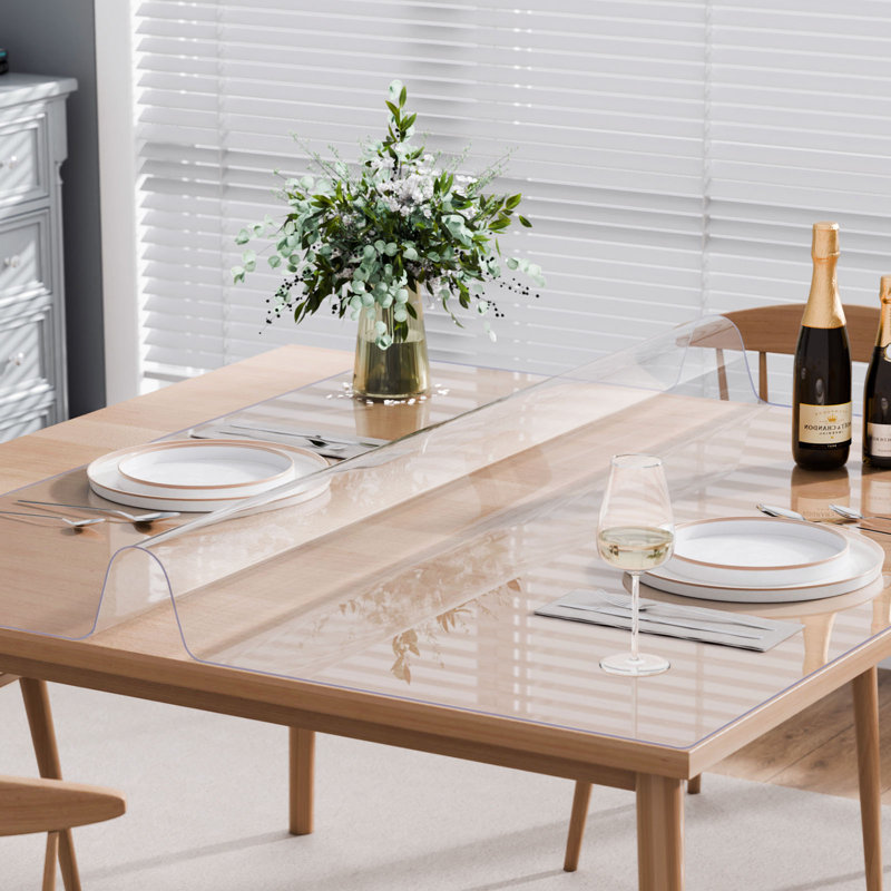Protecteur de table en PVC, 50 po carré