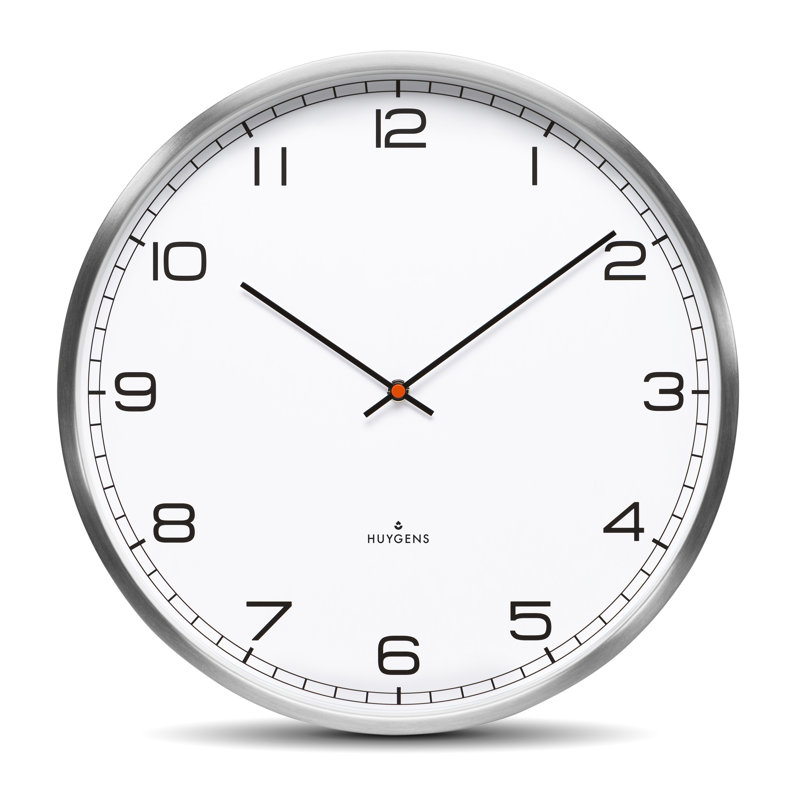 Metal Wall Clock, 45cm Hx 45cm W x 6.2cm D